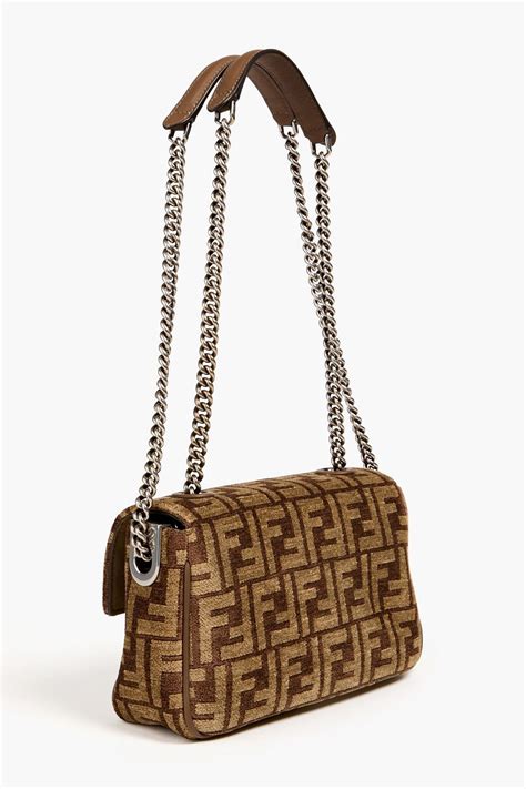 fendi baguette azzurra|fendi chenille bag.